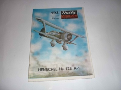 Mały Modelarz 1/93 Henschel Hs 123 A-1 1 / 1993