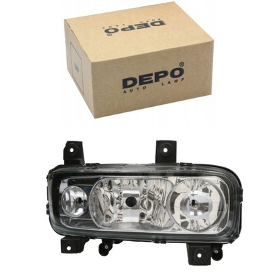 Фара лампа правая do mercedes atego 2 2004- фото №1