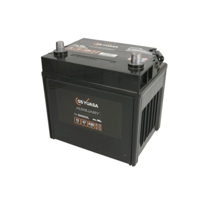 BATTERY YUASA 12V 57AH 430A P+ HJ-S55D23L  