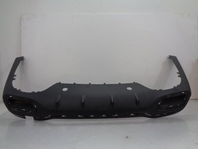 Mercedes c-klasa w206 amg диффузор накладка задняя фото №1