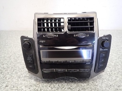 TOYOTA YARIS II 09-12 RADIO MANUFACTURADO EUROPA 86120-0D510  