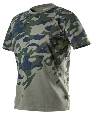 T-shirt roboczy z nadrukiem CAMO, XL NEO 81-613-XL