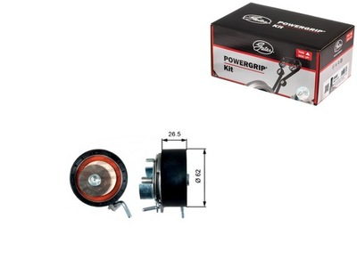 Ролик распределительного вала натяжная ford c-max fiesta fiesta van focus focus фото №1