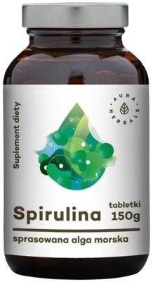 Aura Herbals Spirulina 150 g 600 tabletek