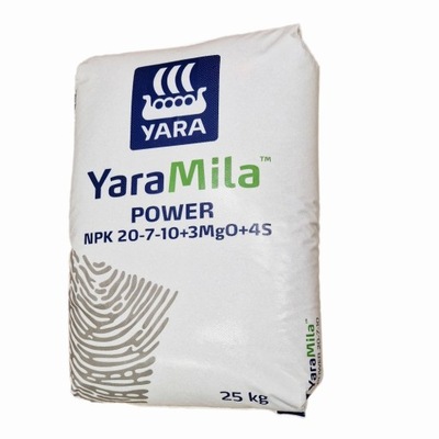 Yara Mila Power Complex 20-7-10 25kg Nawóz Trawy