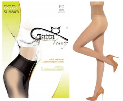 RAJSTOPY GATTA BODY SLIMMER VISONE 2-S