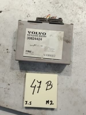 Volvo s40 v40 30824424 модуль keyless entry фото №1