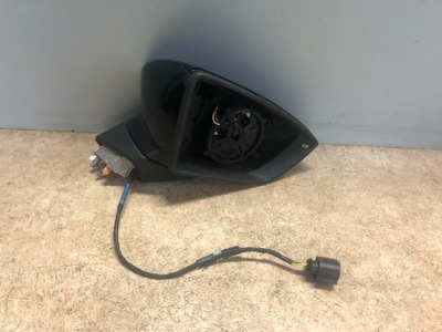 Seat leon iii дзеркало праве 6 pin фото №1