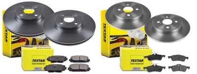 ДИСКИ ТОРМОЗНЫЕ КОЛОДКИ P+T TEXTAR TOYOTA YARIS P9 255MM