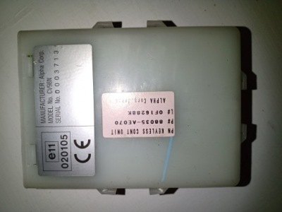 Subaru outback legacy блок керування центрального замка фото №1