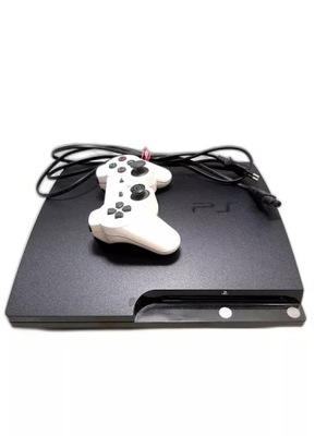 KONSOLA PS3 CECH-2104B SLIM 250GB Z USZKODZONYM PADEM