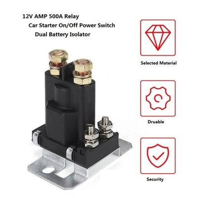 PARA IZOLATORA DOBLE BATERIA INTERRUPTOR DE RED ELÉCTRICA  