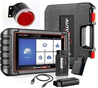 TESTER DIAGNOSTYCZNY AUTOXSCAN RS910 PRO TS + PROGRAMATOR TPMS + GR