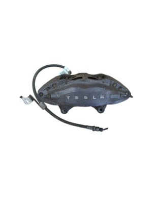 Tesla model s 2020 левая сторона суппорт тормозной передний фото №1