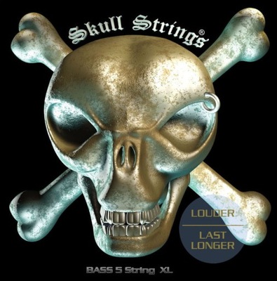 Struny do Gitary Basowej - Skull Strings BASS Line B5 XL 40-125