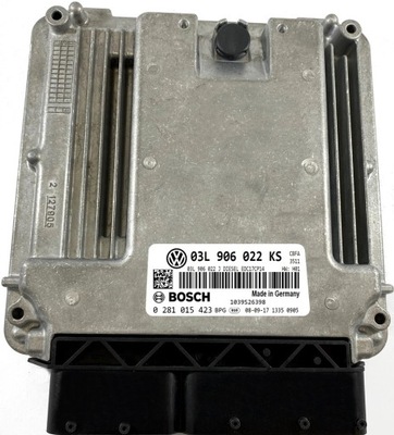 ECU VW JETTA 03L906022KS 0281015423 PLUG&PLAY