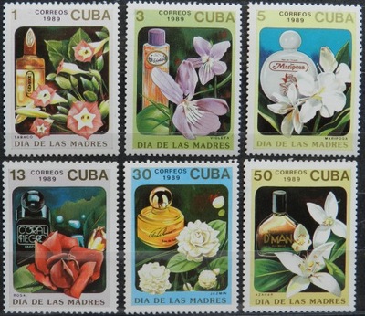 Kuba - Mi. 3290 - 3295 ** / 1989 r.