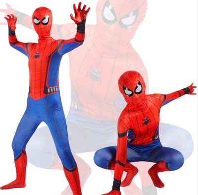 Kostium Spiderman dla dzieci, strój ROZ.120cm