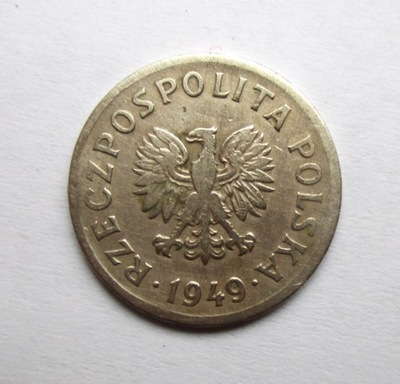10 Groszy 1949 r. miedzionikiel