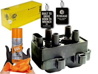 Котушка запалювання dacia dokker 12- hella #petrolhead pro+ kit4 фото №1