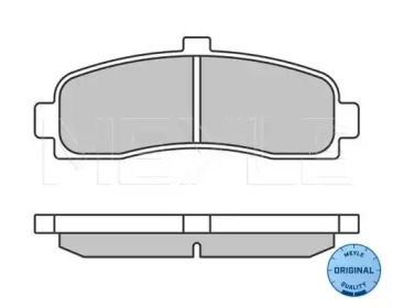 КОЛОДКИ ГАЛЬМІВНІ NISSAN MEYLE