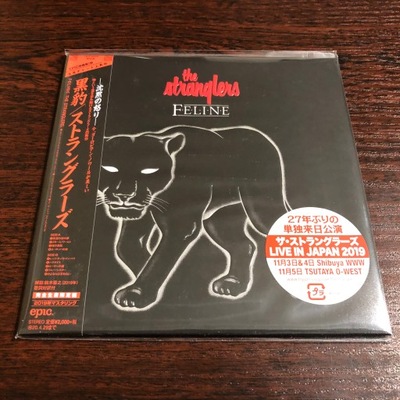 THE STRANGLERS Feline JAPAN mini lp CD nowa