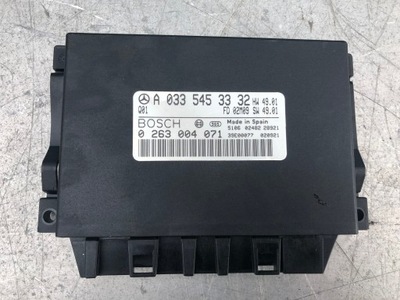 Mercedes w220 модуль блок керування паркування pdc фото №1