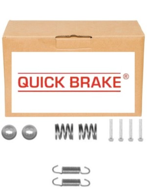 Quick brake 105-0879 набір додаткових, гальмівні колодки гальмівні фото №1