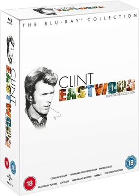 Clint Eastwood [8 Blu-ray] Kolekcja 8 Filmów /Komplet: Napisy PL/