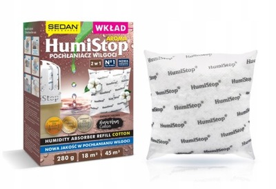 WKŁAD do POCHŁANIACZA WILGOCI HUMISTOP bawełna