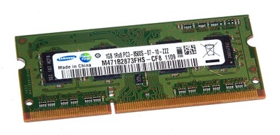 1GB DDR3 PC3-8500S 1066 SAMSUNG M471B2873FHS-CF8