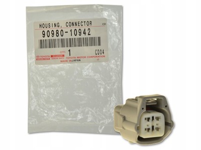 Toyota yaris ii 05-11 штекер колодка лампи фото №1