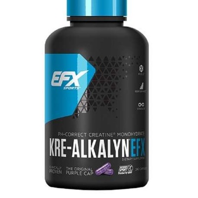 EFX KRE-ALKALYN 240k Mocna Kreatyna 120 porcji USA