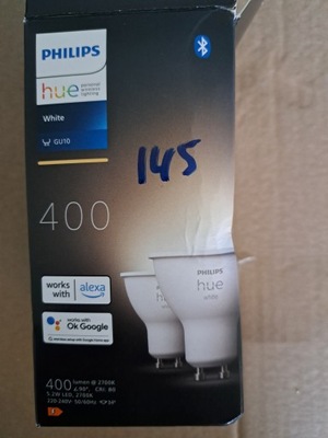 Żarówki LED Philips Hue White GU10 2 sztuki