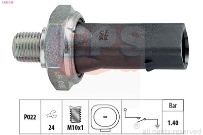 SENSOR PRESSURE OILS VW A4/A6/G 1-800-135  