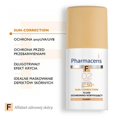 Pharmaceris Fluid ochronno-koryg. 02 Sand SPF50+