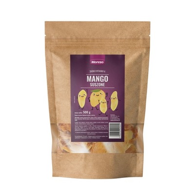 MANGO SUSZONE plastry 500 g MANGO SŁODKIE PYSZNE