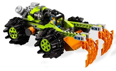 LEGO Power Miners 8959 Claw Digger Koparka niekompletna
