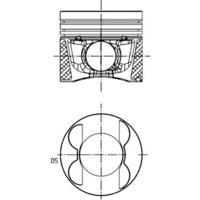 ПОРШЕНЬ KOLBENSCHMIDT 41713600