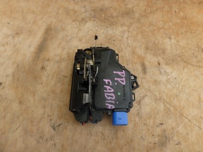 Замок дверь правый перед skoda fabia i 8pin фото №1