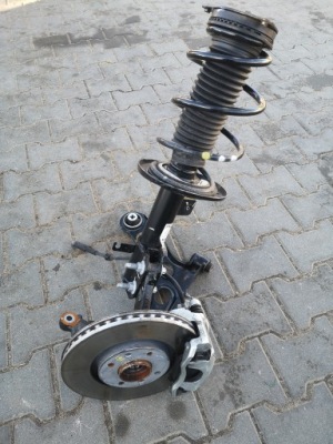 Peugeot 208 ii 1.2 поворотный кулак правый перед амортизационная стойка рычаг фото №1