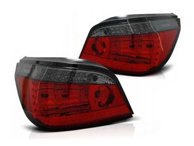 ŽIBINTAI DIODINIAI BMW E60 07.03-07 RED SMOKE LED SEQ 