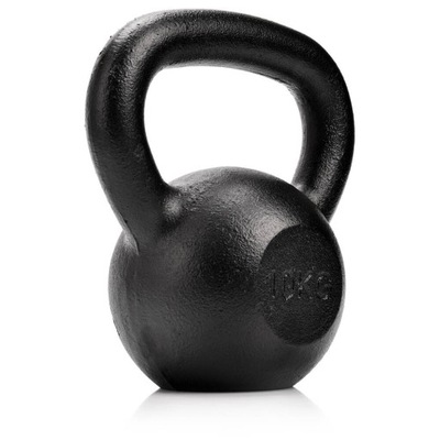 Kettlebell Żeliwny Hantel Ciężarek Kula Obciążenie Trening Meteor 10 kg