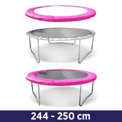 OSŁONA NA SPRĘŻYNY DO TRAMPOLINY 244-250CM FT8