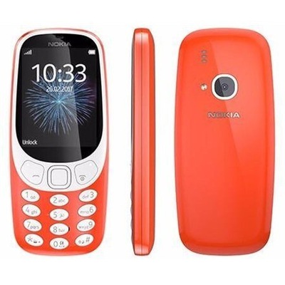 Nokia Nokia 3310 (2017) Czerwony, 2,4 ", TFT, 240 x 320 pikseli, 16 MB