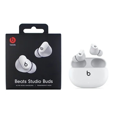 SŁUCHAWKI BEZPRZEWODOWE BEATS STUDIO BUDS APPLE IPHONE IPAD BIAŁY