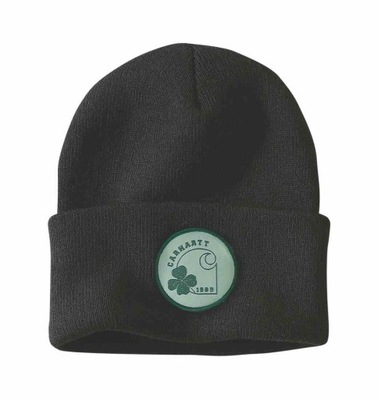 Czapka Carhartt Knit Shamrock Beanie BLACK