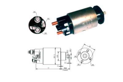 ERA CONMUTADOR ELECTROMAGNÉTICO ERA SAAB OPEL ALFA ROMEO LANCIA  