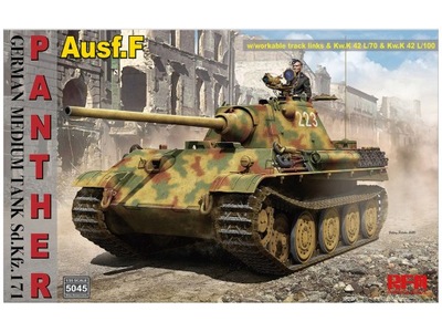 Czołg PzKpfw V Panther Ausf.F model RM-5045 RFM