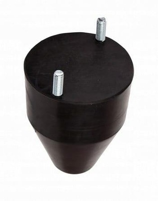 Відбійник гумовий великий гумовий 2 болти hl причіп фото №1